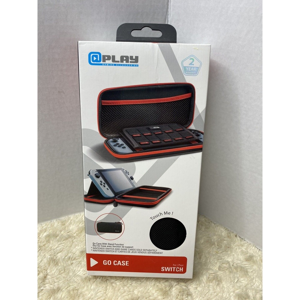 Nintendo Switch Carryong Case For‎ Console PLUS Games Travel Protection New H10